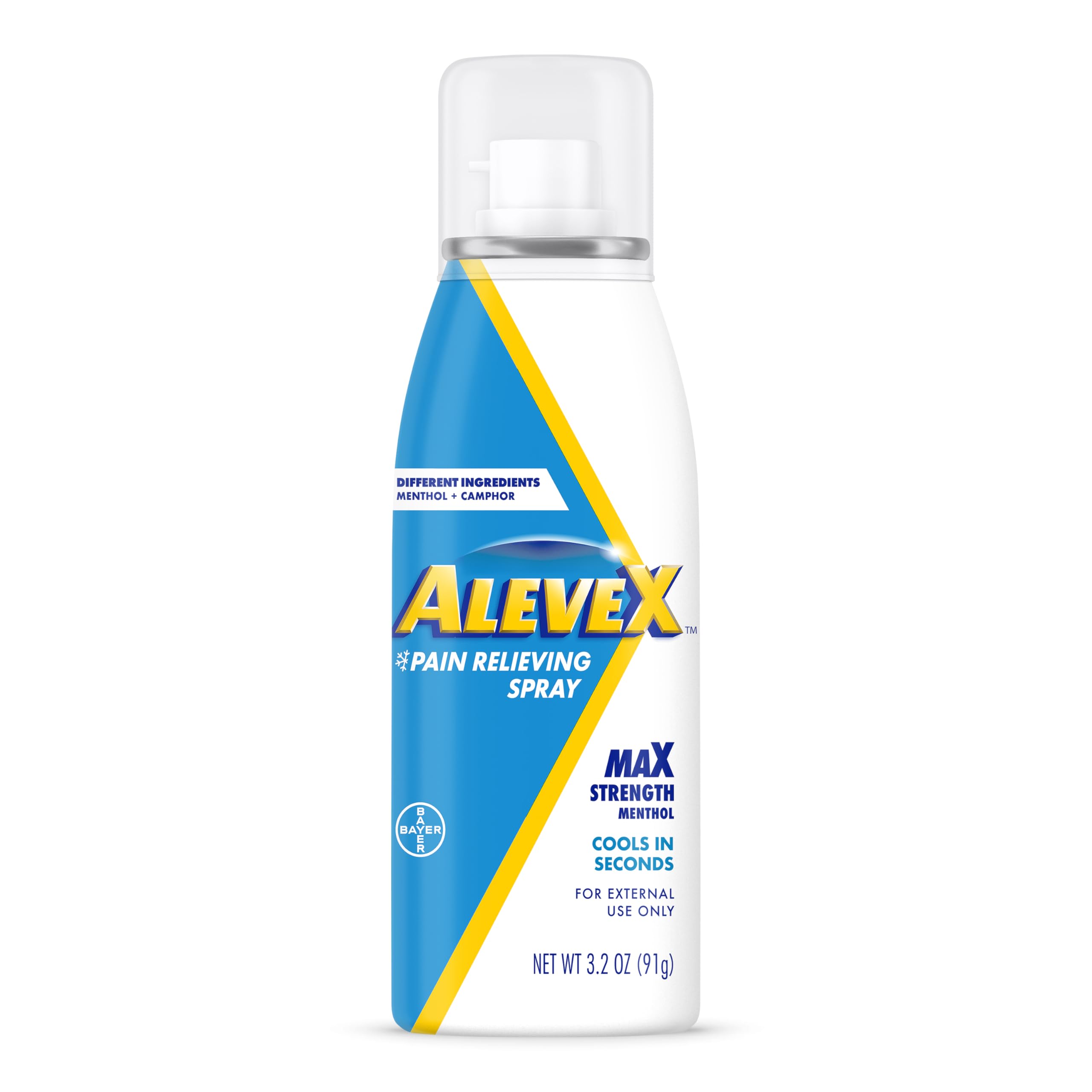 Sponsored Ad - AleveX Pain Relieving Spray, Fast Acting & Fast Drying for Targeted Pain Relief, 3.2 oz Spray