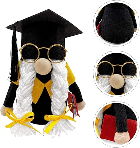 Miniatura 7 de 1 pieza de recuerdos de escritorio de año de graduación para ceremonia de felpa, adorno doctorial enano, decoraciones escandinavas, adorno sueco,