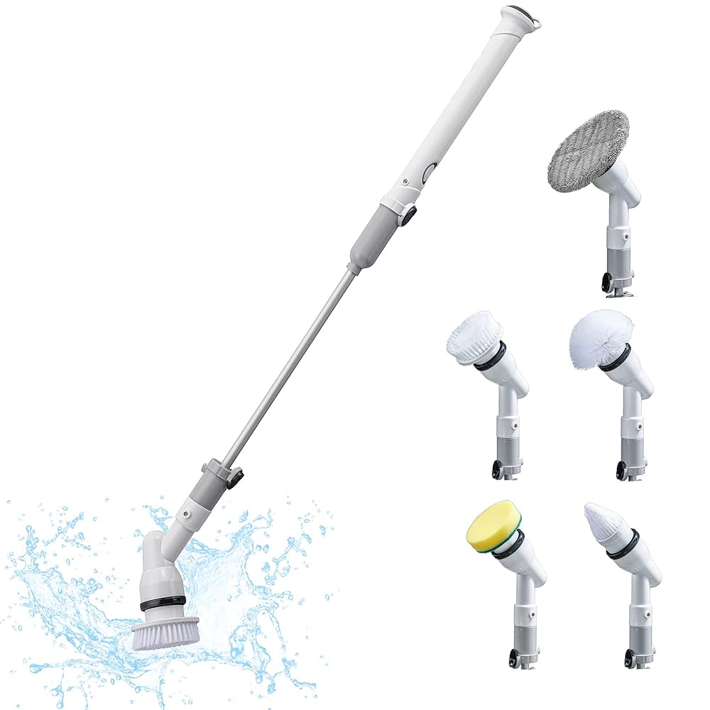 Amazon | [山善] 電動お掃除ブラシ バスポリッシャー フロー