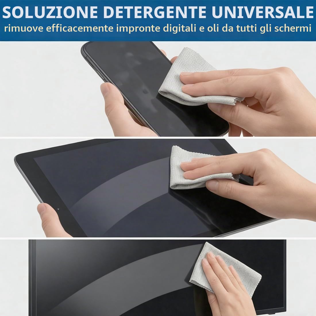 Panno In Microfibra Per Tastiera MacBook Pro 15/16 Pollici – Proteggi E Puliscia Con Un Solo Gestto