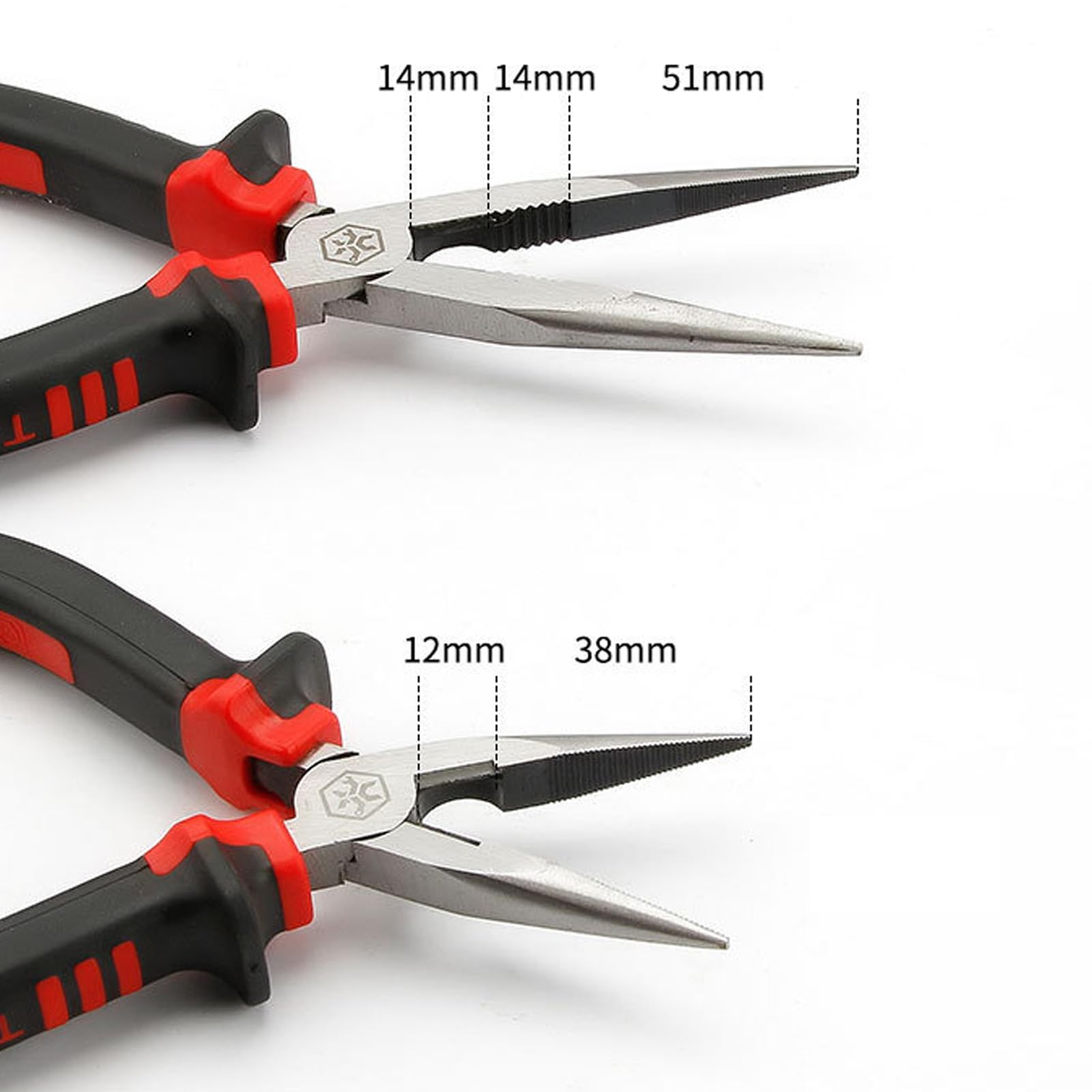 Pince à Bec Long Fin En Acier Inoxydable 15,4 Cm - Pour Fabrication Bijoux DIY, Réparation Électronique - 4
