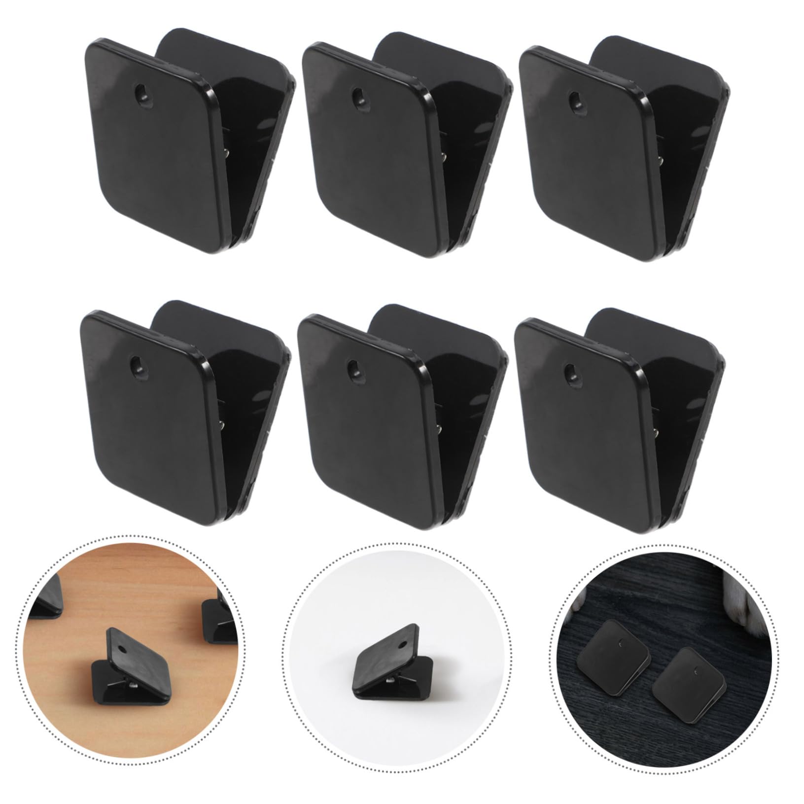 HAPINARY Heavy Duty Dog Training Pad Holder 6pcs Wall Mount Pee Pad Universal Clip for Indoor Outdoor