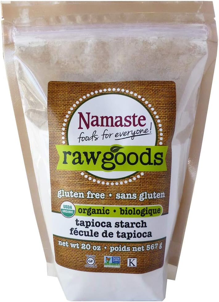 Namaste Foods Organic Tapioca Starch, Gluten Free, 20 oz. (Pack of 6)