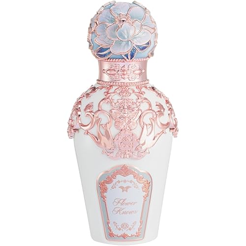 Flower Knows Butterfly Cloud Collar Perfume,Fresh Fragrance Eau de Parfum Spray Perfume for Women,Floral and Fruity Scent With Notes of Bergamot,Jasmine,Patchouli,1.69 fl.oz(Snowy Gardenia)