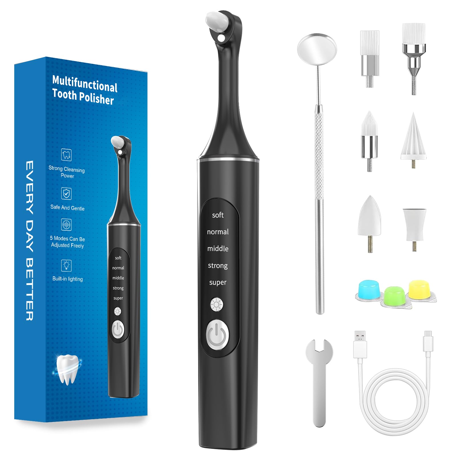 JUSIIUE Tooth Polisher - dental care kits | Mubboo