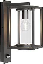 Lucande Outdoor Wall Light with Motion Sensor Outdoor Wall Light Splashproof IP44 1 x E27 Max. 60 W Bulb Not Included