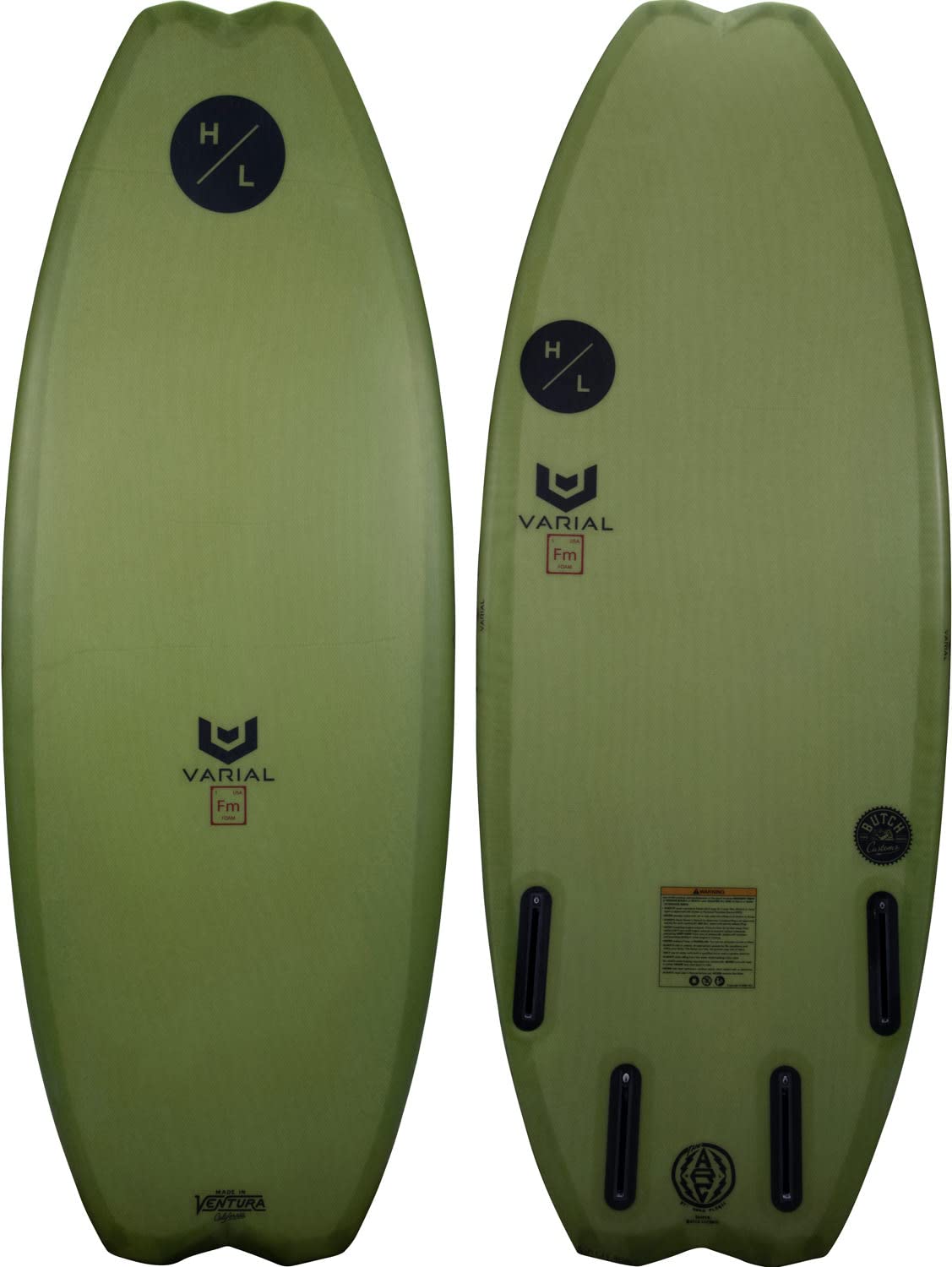 Hyperlite Arc Wakesurfer Green 4ft 8in