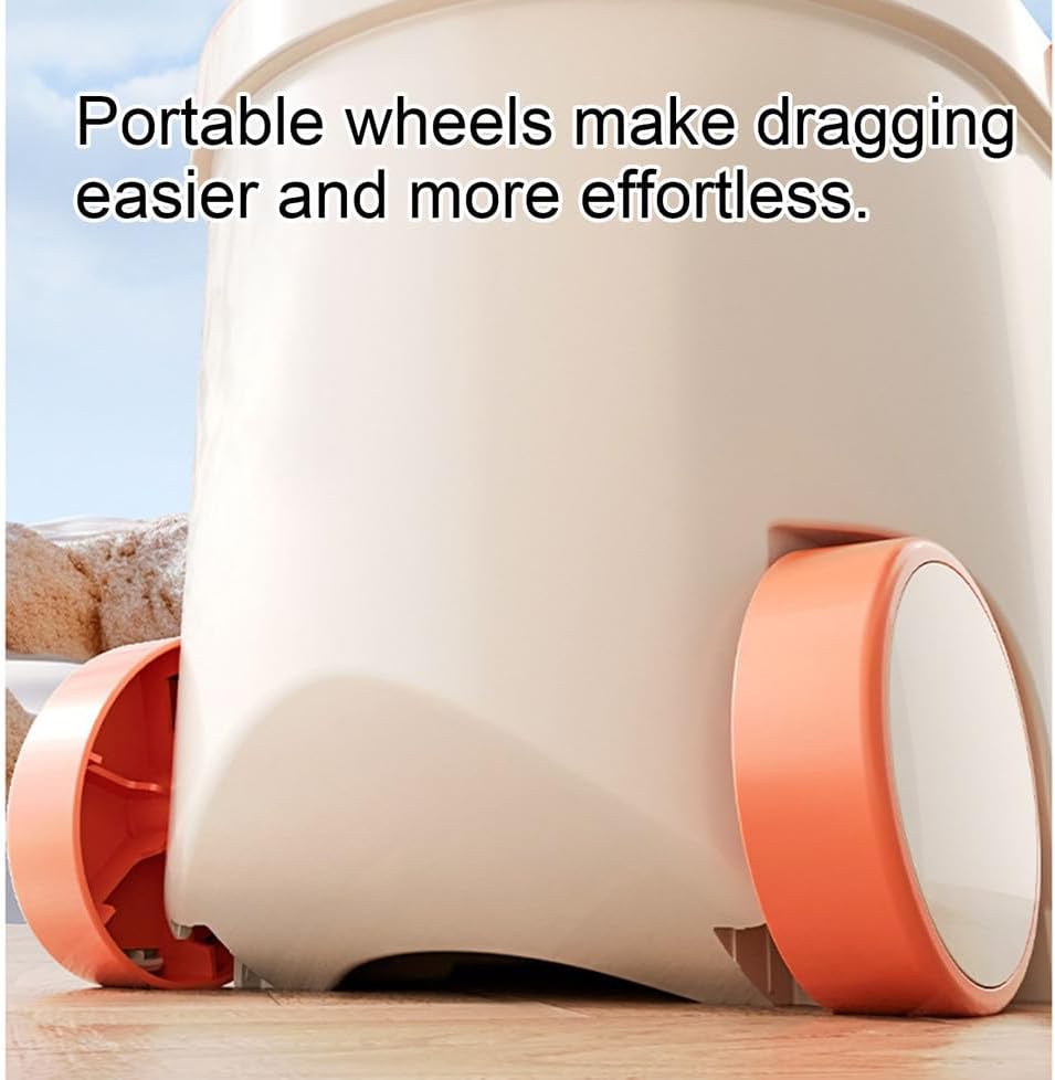 Rotary mop and Bucket Set, Floor Cleaning, mop Bucket with Water Outlet Plug, Practical Wheels and extendable Handle