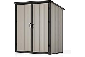 Patiowell 5x3 FT Outdoor Resin Storage Shed