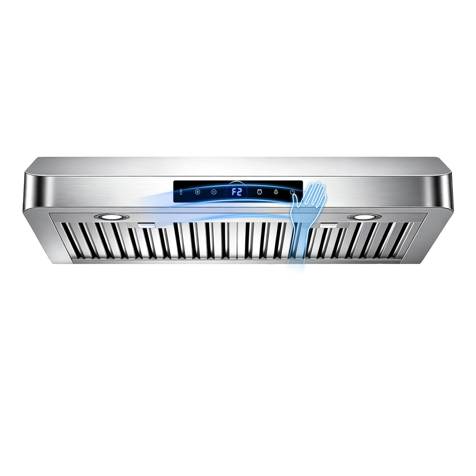 TAZPI 30' Under Cabinet Range Hood, 1200CFM Smart Hood