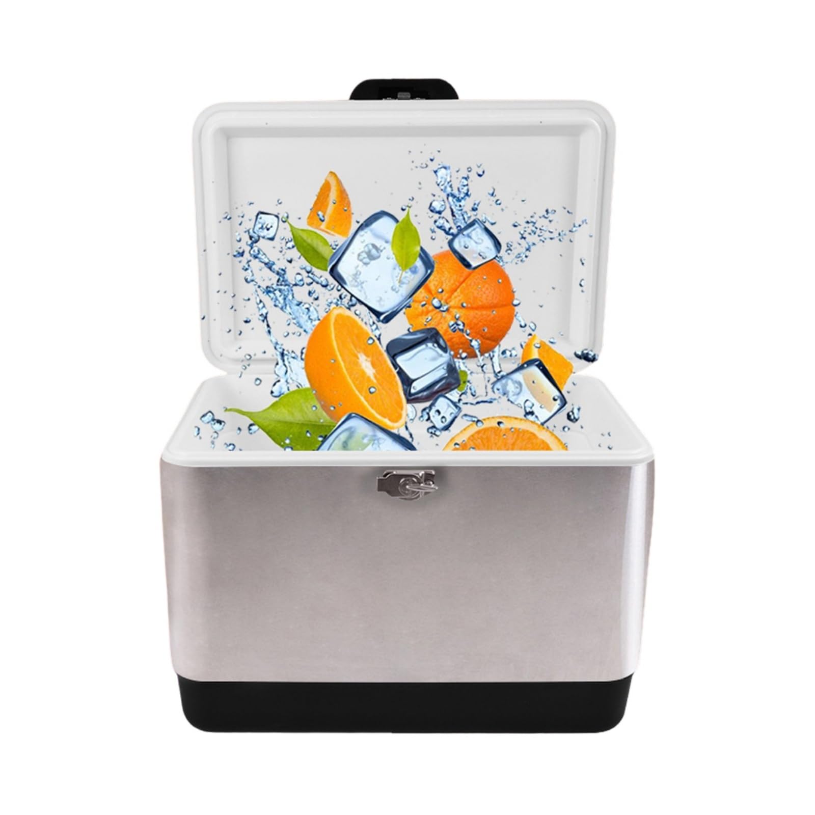 Dalumian 1 cu ft Wine Cooler Silver
