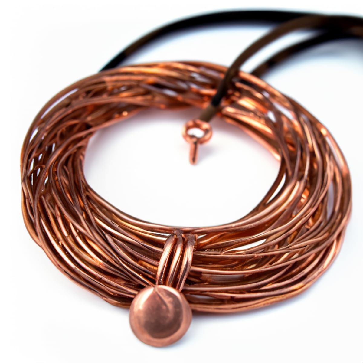 Fil de cuivre pur, doux à 99,9 %, 2 mm, bobine de fil de cuivre pur, pour bijoux, artisanat, 2 mm, 12 m
