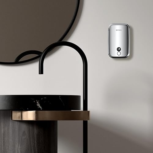 Miniatura 7 de Dispensador de jabón comercial para montaje en pared, dispensador de jabón de acero inoxidable, bomba manual antifugas, dispensador de jabón de