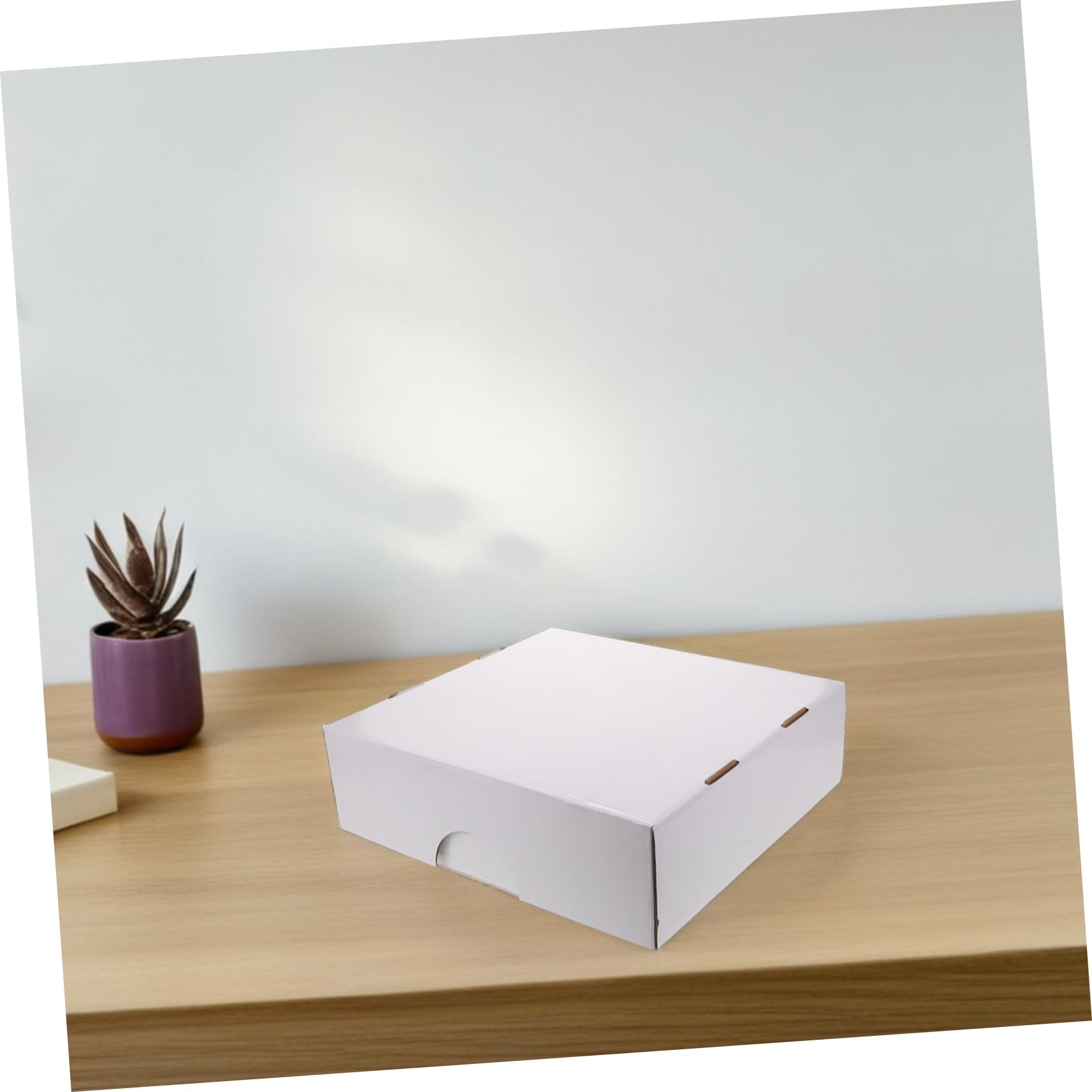 Card Box per Carte da Gioco in Carta Bianco con Scomparti