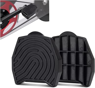 Ride with Sneakers - Pedal Converters Compatible with Peloton Bike&Bike+,Replacement Bike Pedals for Regular Shoe,Flat Platform Clipless Pedal Upgrade, Accessories for Exercise Bike