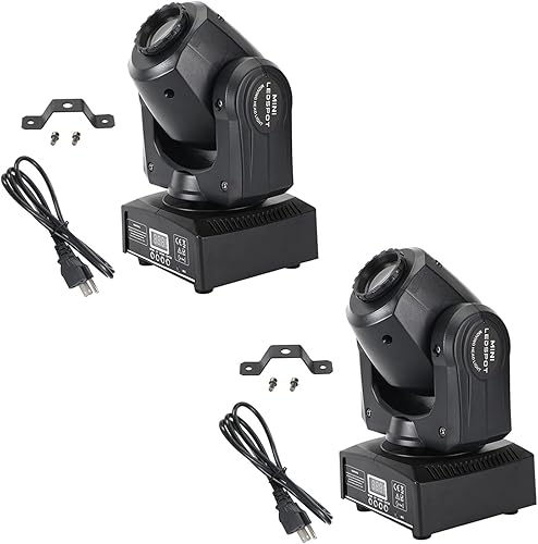 Frezon 2 luces de cabeza móvil 8 gobo iluminación de escenario RGBW LED DJ DMX Beam Bar Disco Party Light para club DJ Show alquiler discotecas