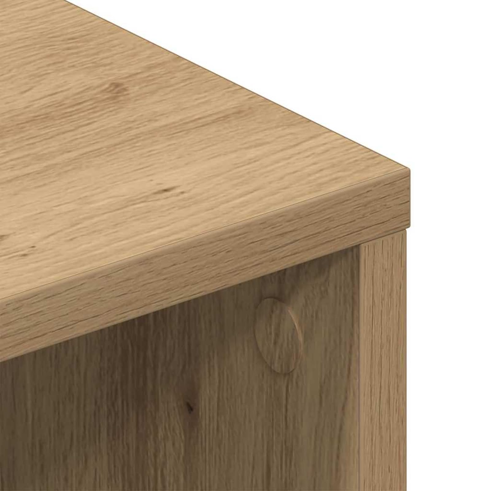 Gecheer TV-Schränk Braun 90 x 35 x 35 cm Holzwerkstoff, Fernsehschrank Fernsehtisch TV-Lowboard für Wohnzimmer Home-Cinema Gamerzimmer861980