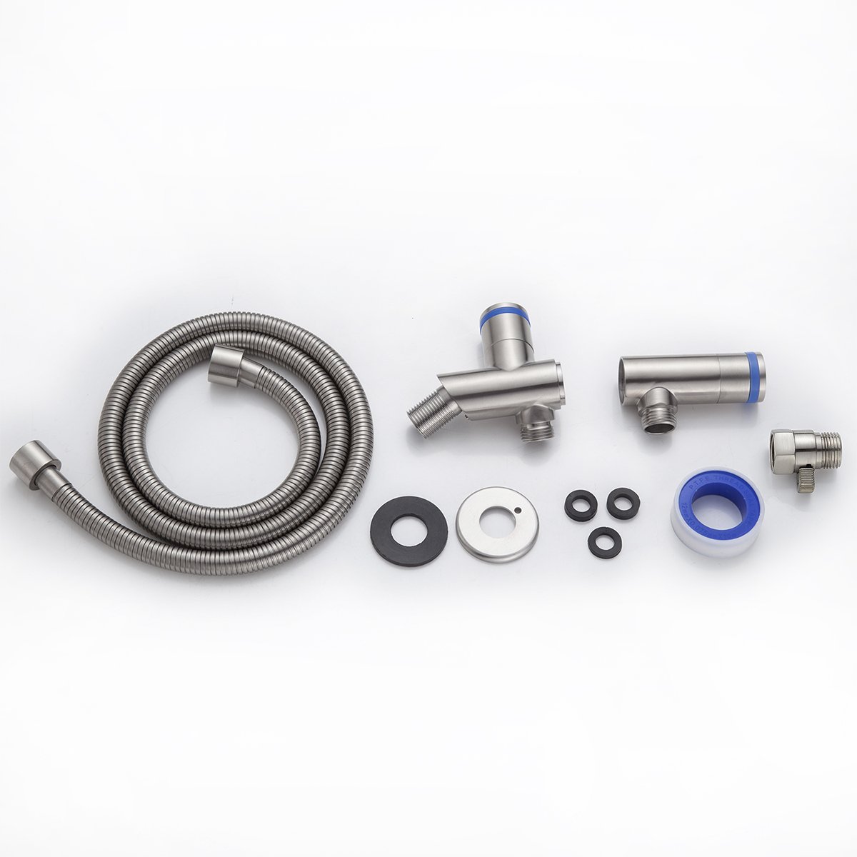 CIENCIA Bidet Spruzzatore in Acciaio Inossidabile Doccetta Portatile Bidet Magnetico Kit Doccetta WC per Bidet e Toilette, WS031F