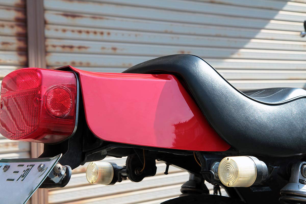 z400fx テールカウル バイク用カウル 黒とマルーン Amazon | 【564 
