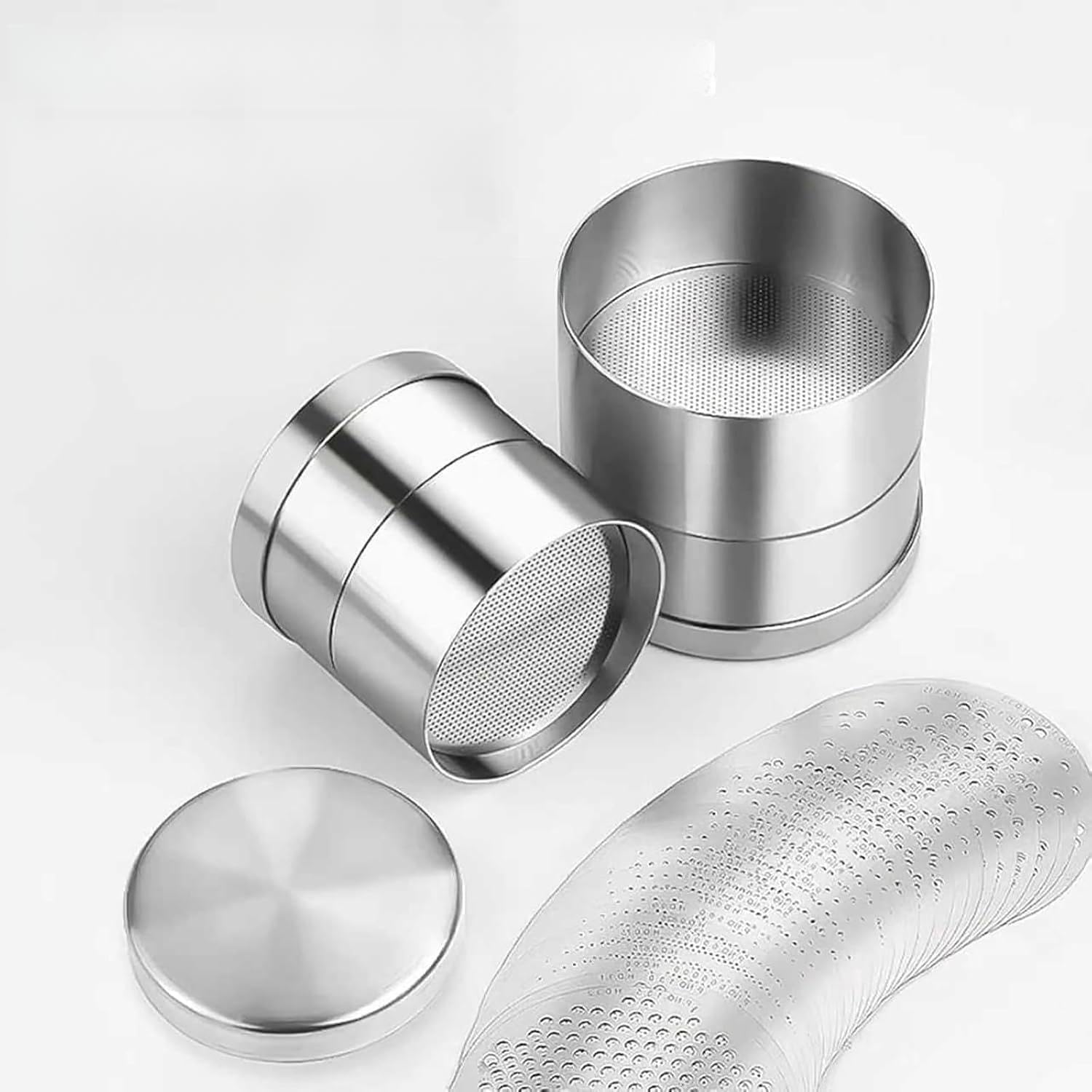 Tamices para clasificar diamantes en acero inoxidable de alta resistencia