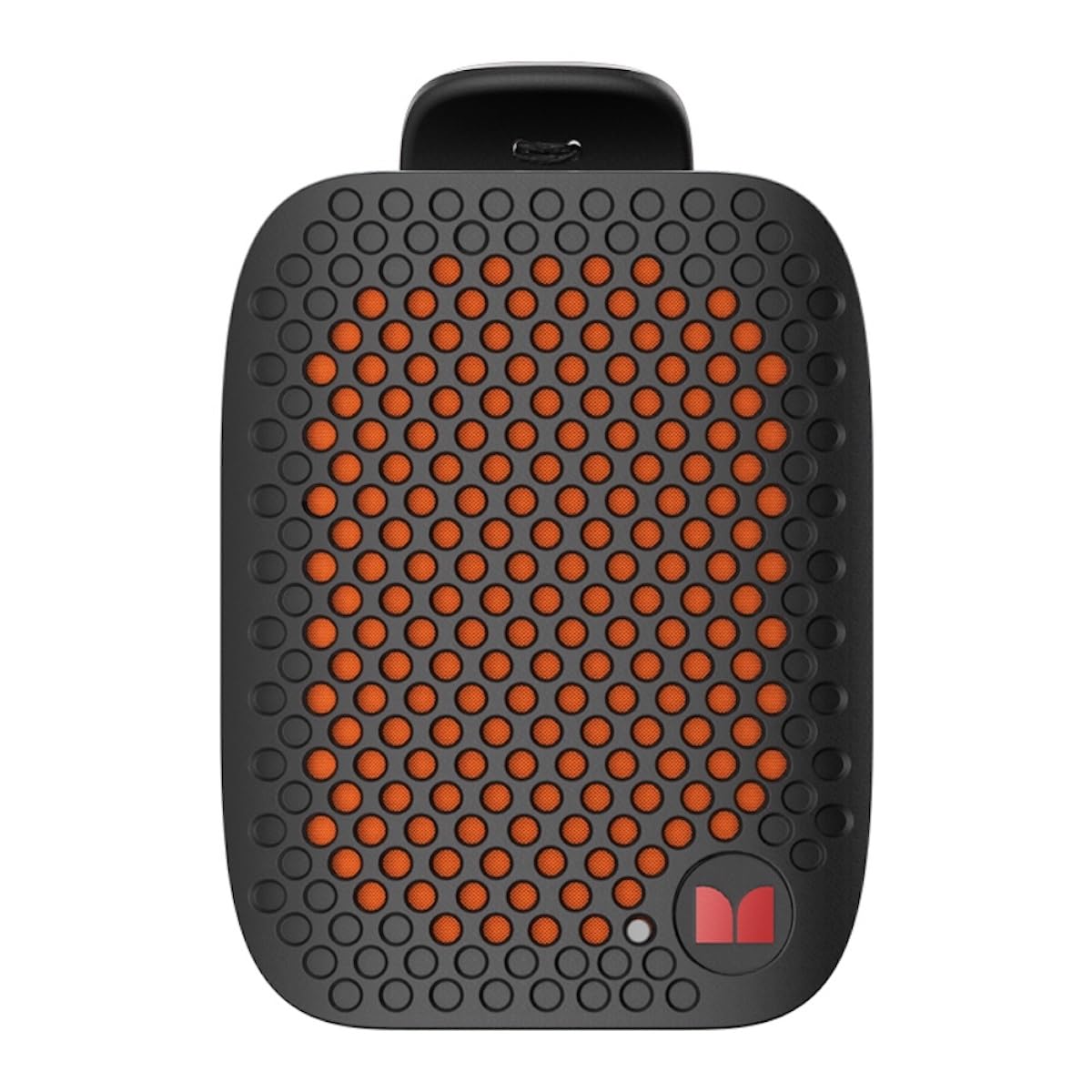 Monster MB0-MICRO Blaster Micro Enceinte Bluetooth sans Fil Ultra Portable, IPX7 Résistant à l'eau, Autonomie 8h, Bluetooth 5.4, avec Micro et Clip Magnétique