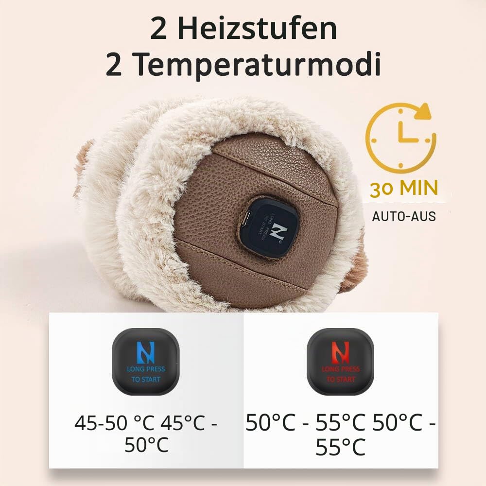AROMA SEASON Beheizbare Ohrenschützer