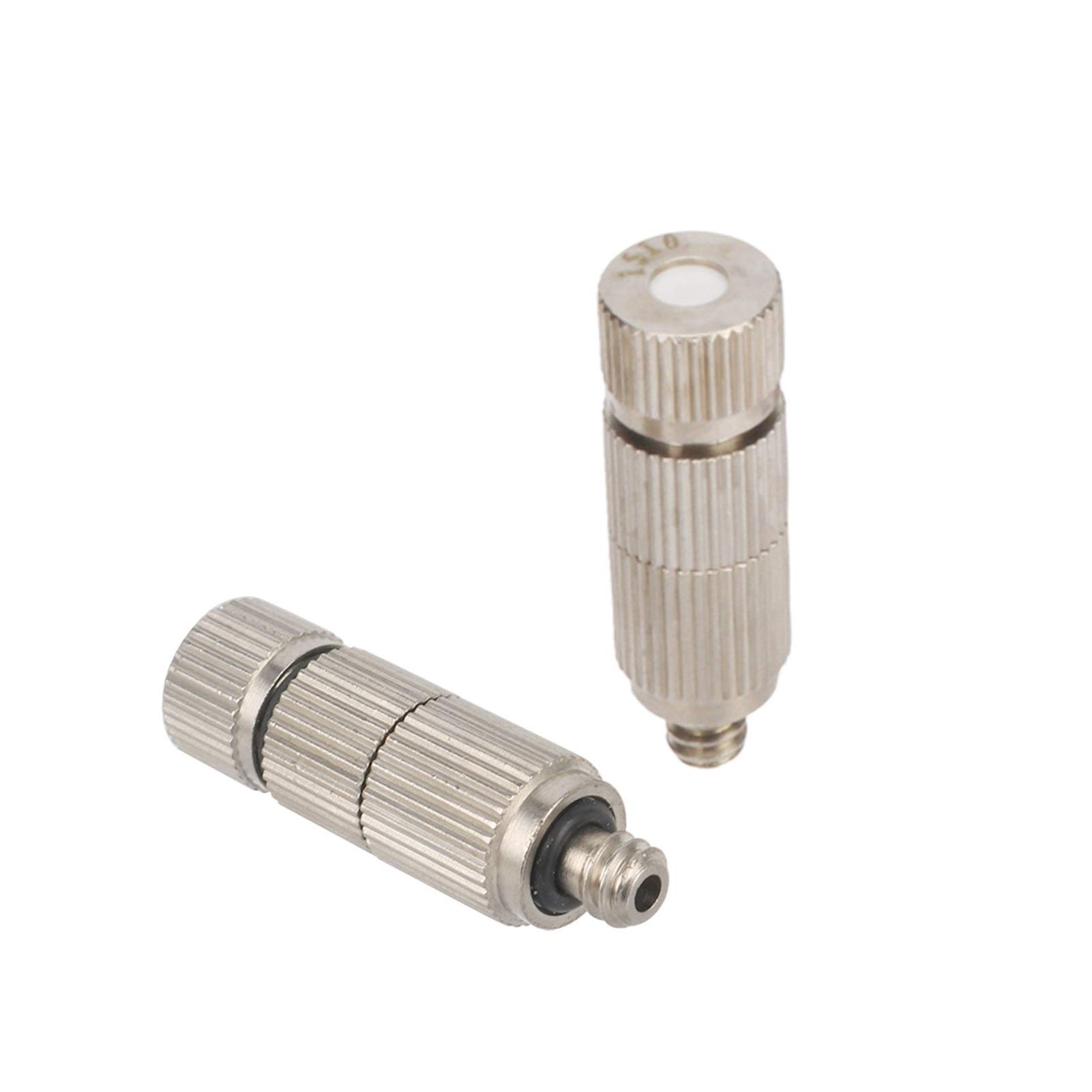 Arrosage du jardin d'irrigation de gazon Filtre à haute pression Cuivre Céramique Buse Atomisation Jardin Industrie agricole de refroidissement Humidification dépoussiérant Pulvérisateur