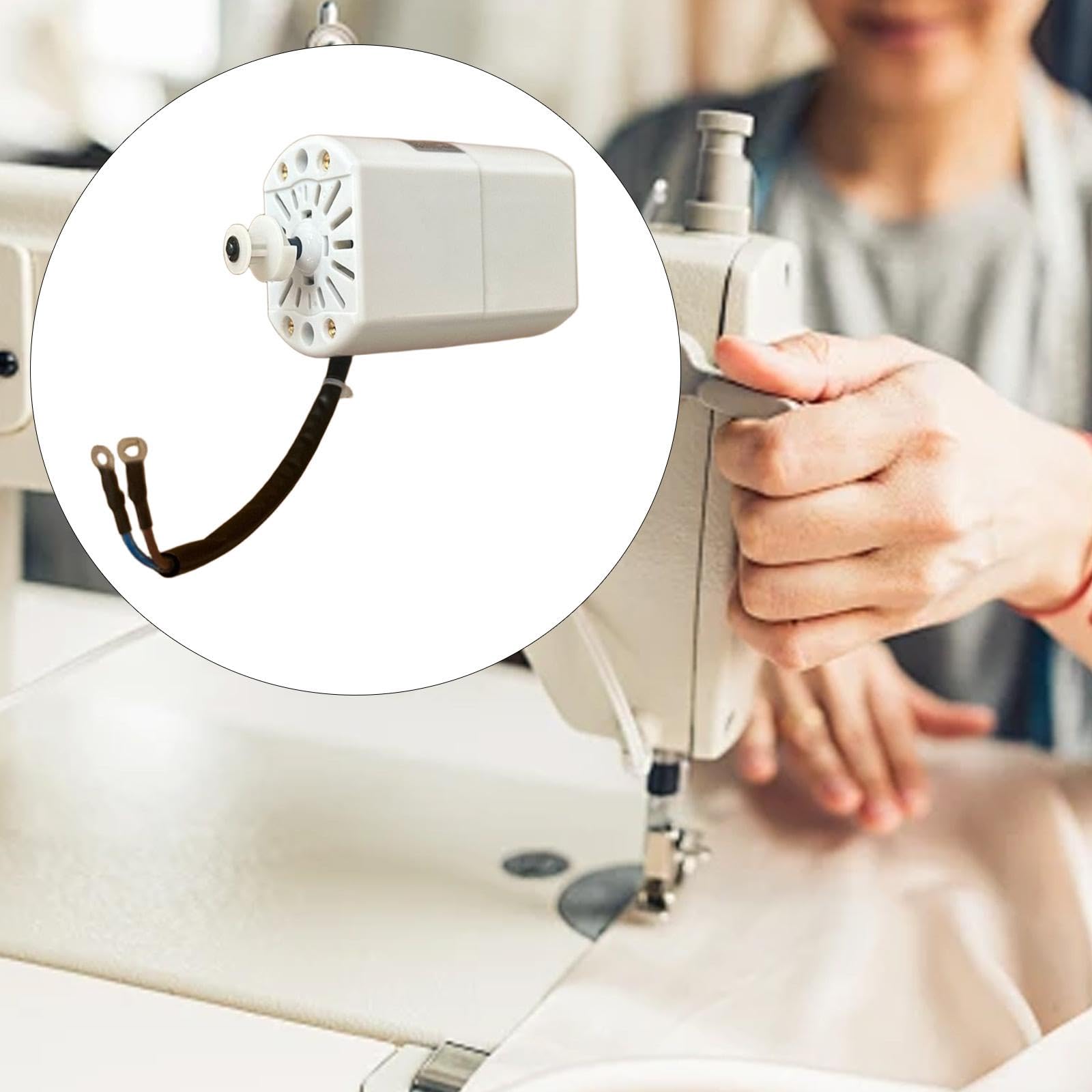 MagiDeal Motor de máquina de Coser doméstica con polea, Multifuncional, para Aficionados al Bricolaje, 220 V-250 V, Piezas de Repuesto para máquina de Coser