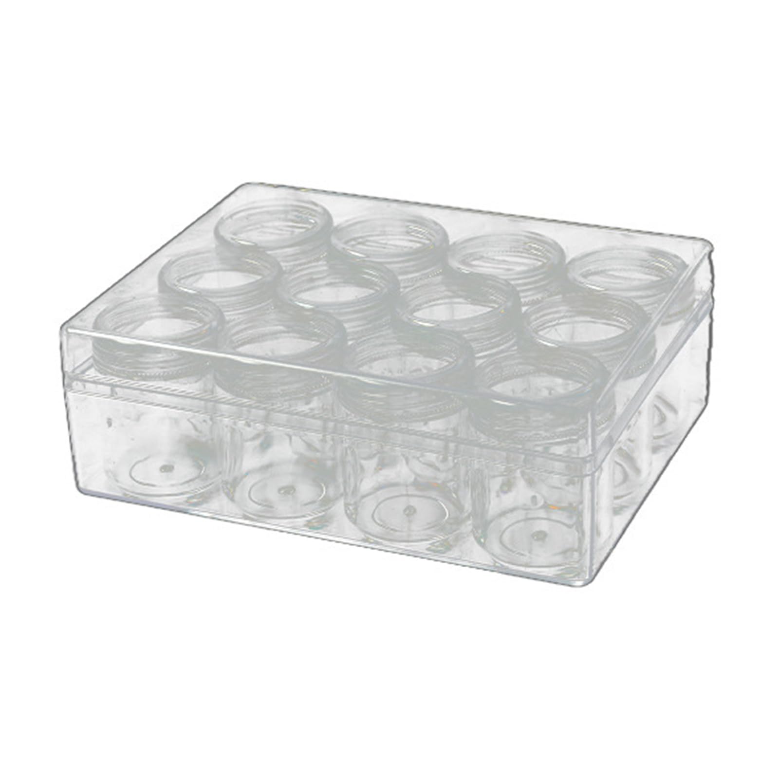 DSLKGWE 12PCS Containers Great for Sewing Daily Items Storage Household Storage Box