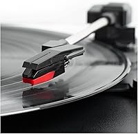 Vista 6 de Victrola Journey+ Cassette – 3-Speed Bluetooth Suitcase Turntable with Built-In Speakers, Cassette Player & Vinyl Stream Technology, RCA Output &