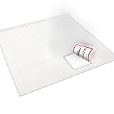 Avery Flexible Printable Name Tags, 2-1/3" x 3-3/8", White with Red Border, 400 Removable Name Badges (05095) – view 5