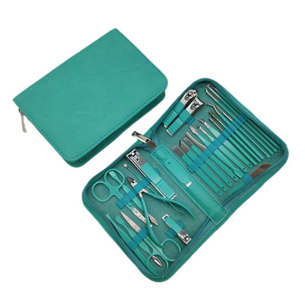 Ensemble de Coupe-Ongles Vert, Outil de réparation pour manucure, Coupe-Ongles, Gris, comme sur la Photo
