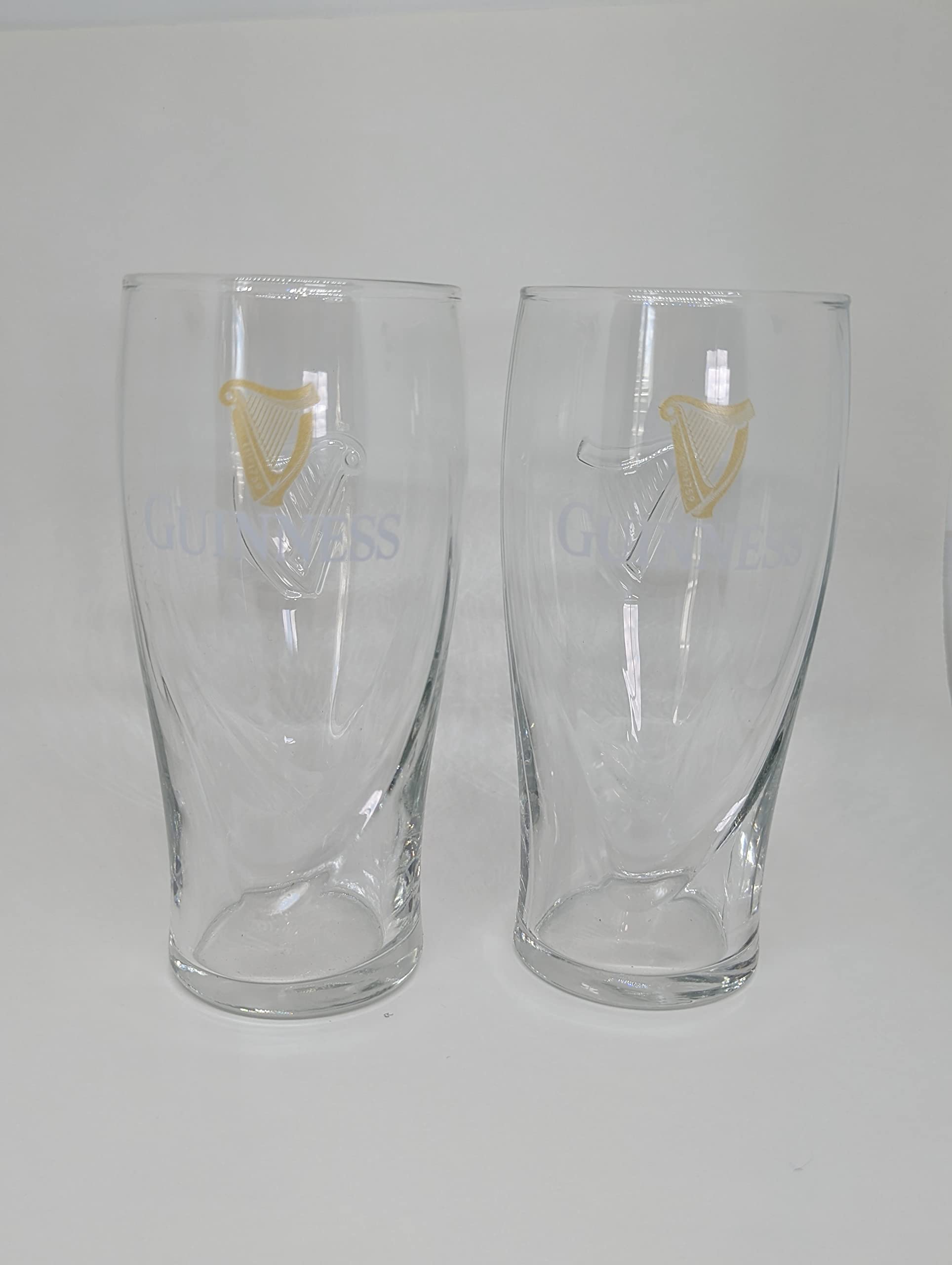 Guinness Signature Pub Edition Gravity Glas, 590 ml, 4 Stück