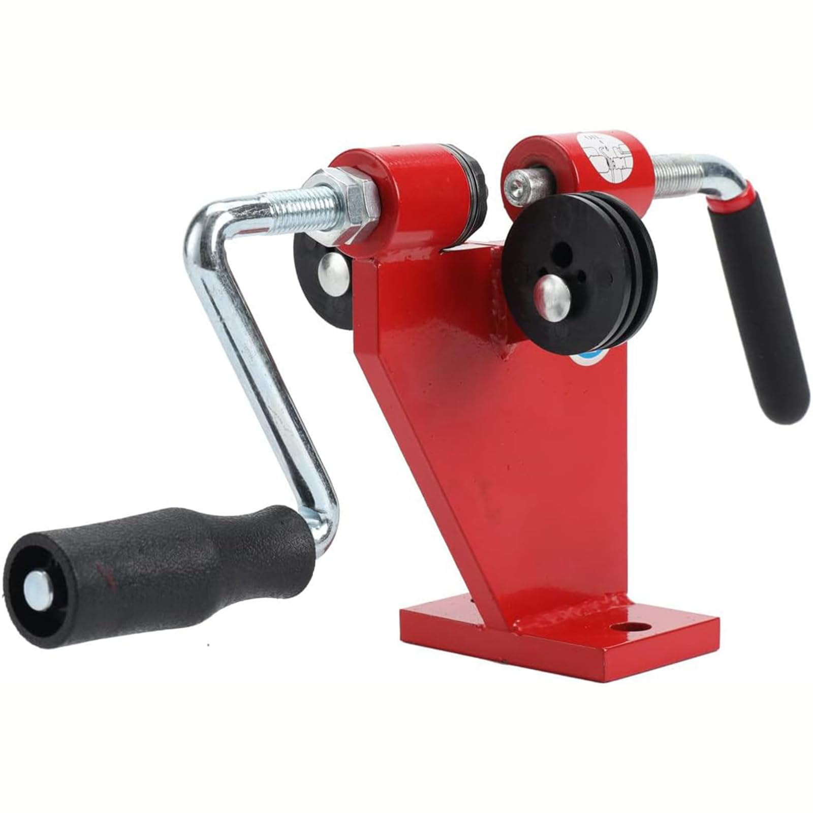 Herramienta giratoria de remaches, rotador de cadena de montaje en banco para reparación de motosierra, divisor de remache de enlace de sierra combinada, construcción duradera