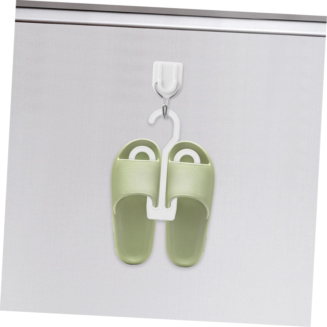 Mobestech 50pcs Shoe Rack Organizer Multi-function Hanging Shoes Rack Drying Feature Leggings Organiser Hanger