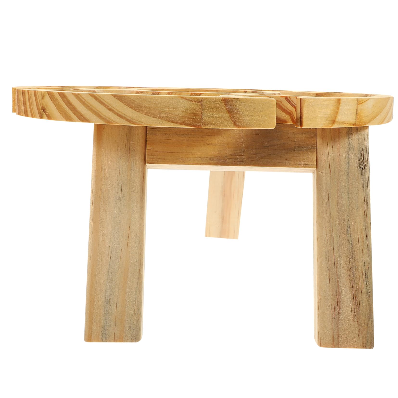 Table de pique-nique anti-renversement portable pour bouteille et verres