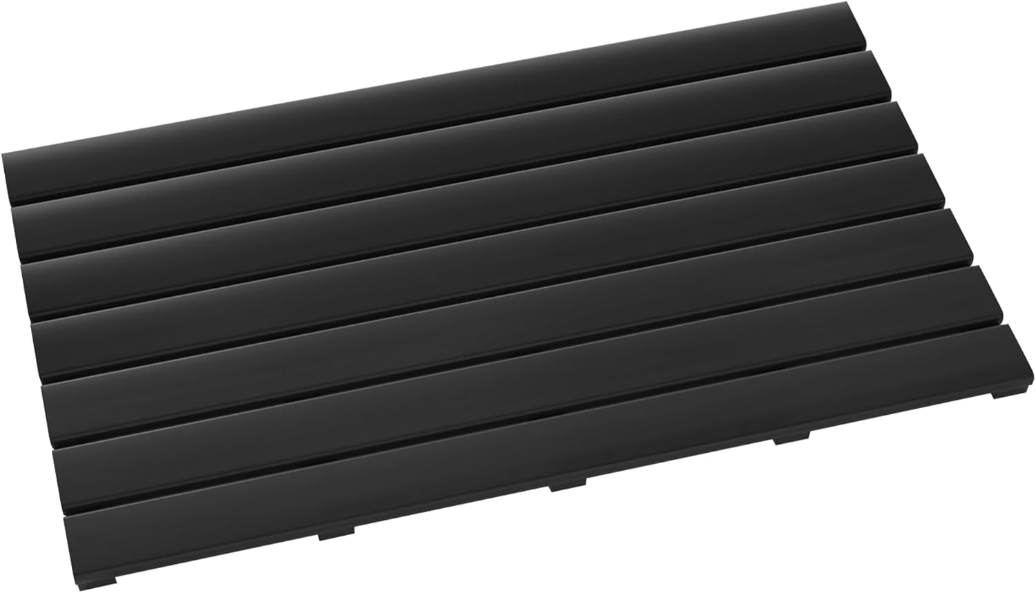 Forevich Bamboo Bath Shower Mats Waterproof Floor Mats for