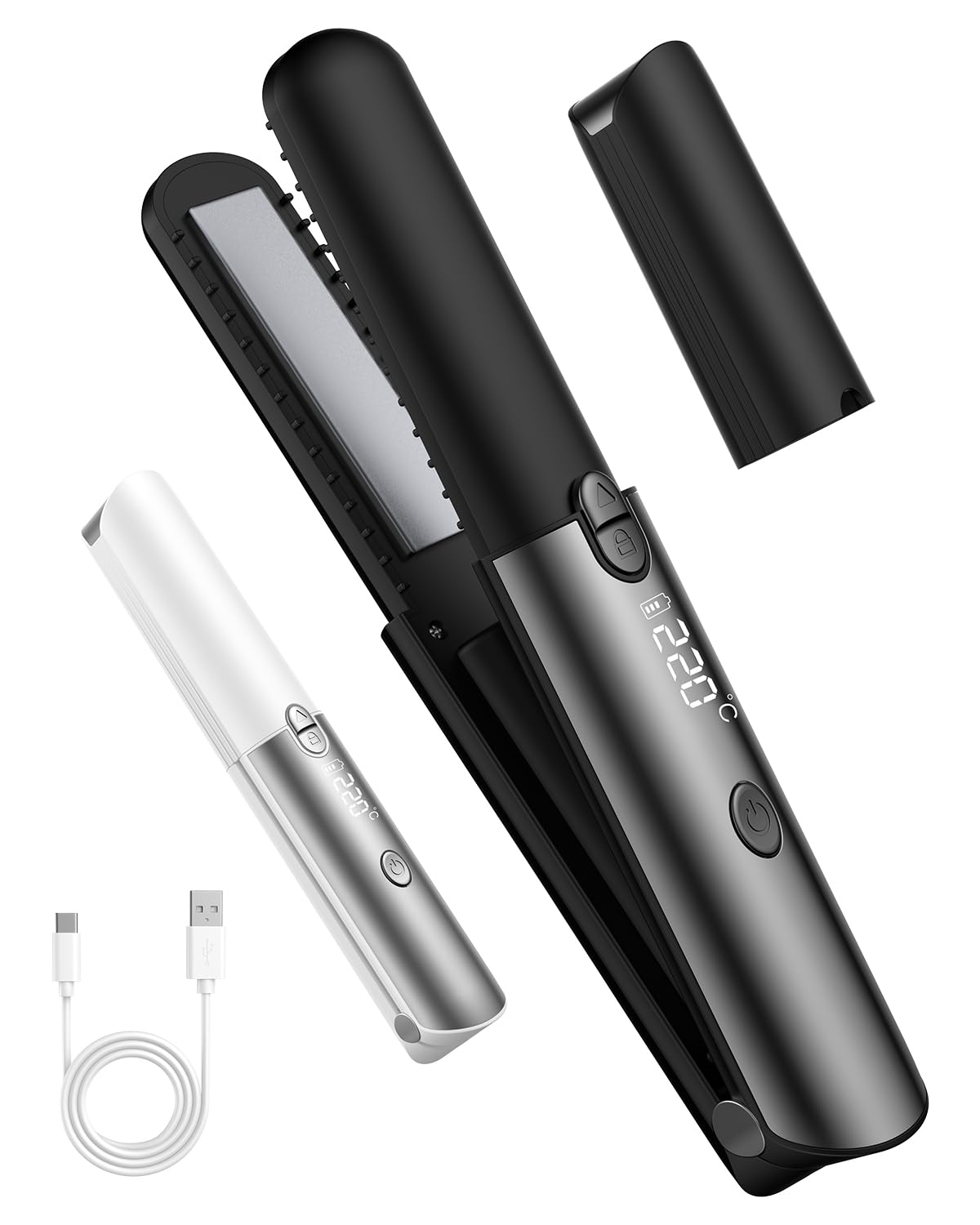 Amazon | ストレート ヘアアイロン コードレス【2025新登場】ミニ