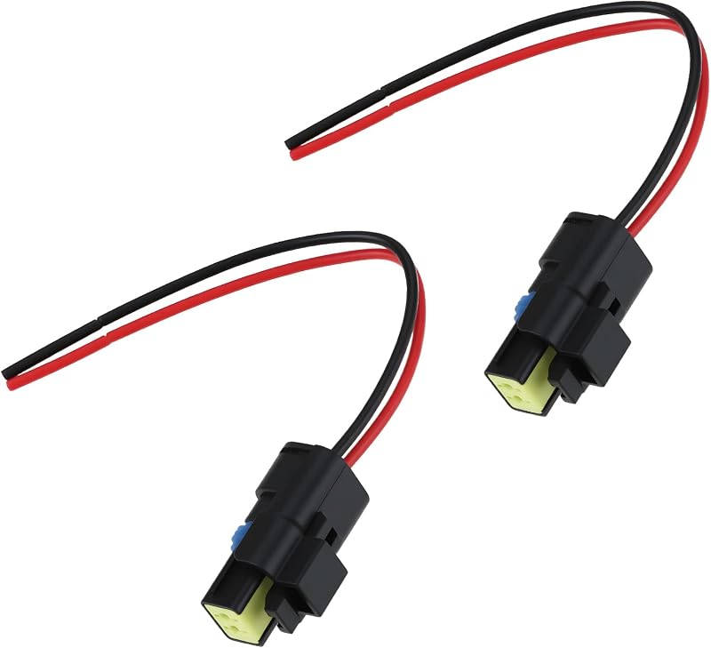 Conector de Sensor de Temperatura do Líquido de Arrefecimento ECSiNG 2 Pinos para Peugeot – 2 unidades