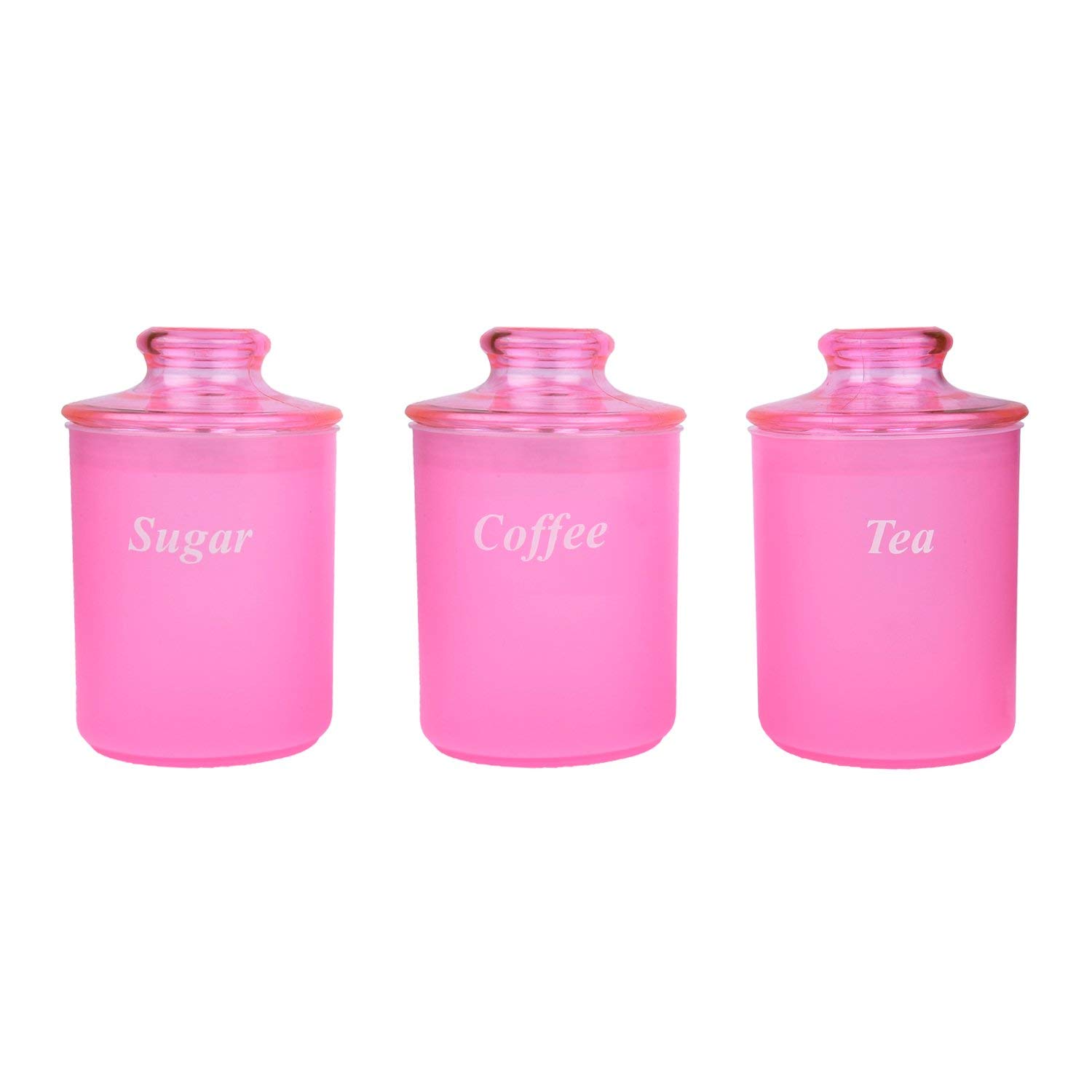 Laplast Plastic Container, Set of 3, Pink