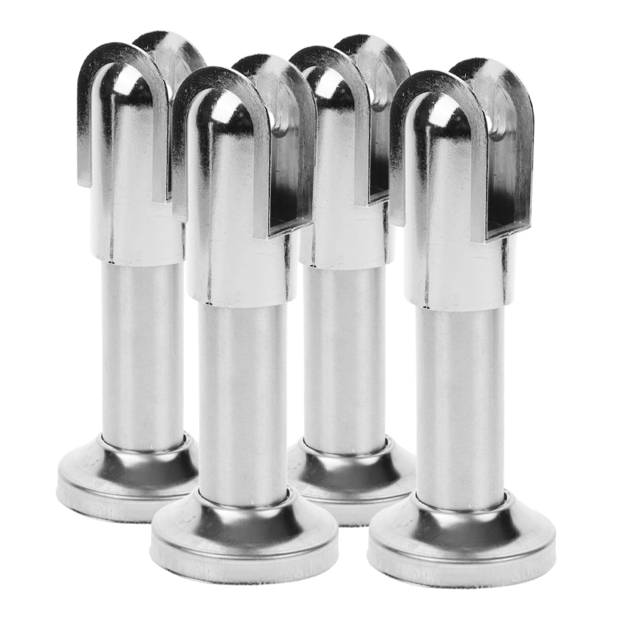 Soportes para tabiques de baño de acero inoxidable con acabado arquitectónico