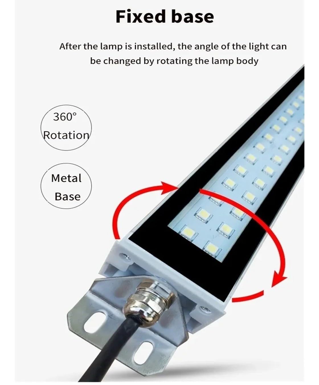 Lampada Da Lavoro A LED Da Lavoro for Macchine CNC AC/DC IP67 Impermeabile