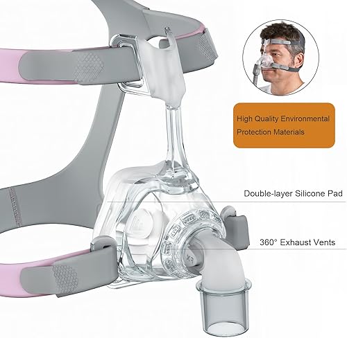 Miniatura 5 de Cojín nasal de repuesto para Resmed Mirage Fx, accesorios de repuesto para máscara nasal CPAP para Mirage FX (estándar)