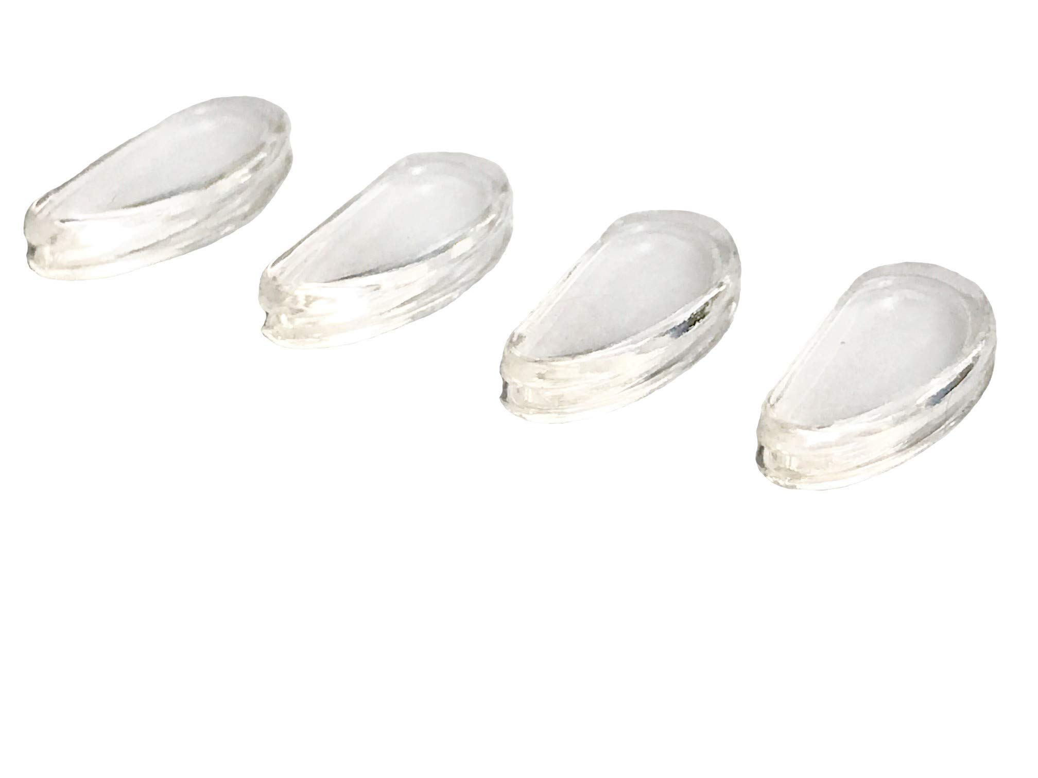 ASKANA Nosepads 14 mm Nylon Frame Push in Set of 6 Pairs