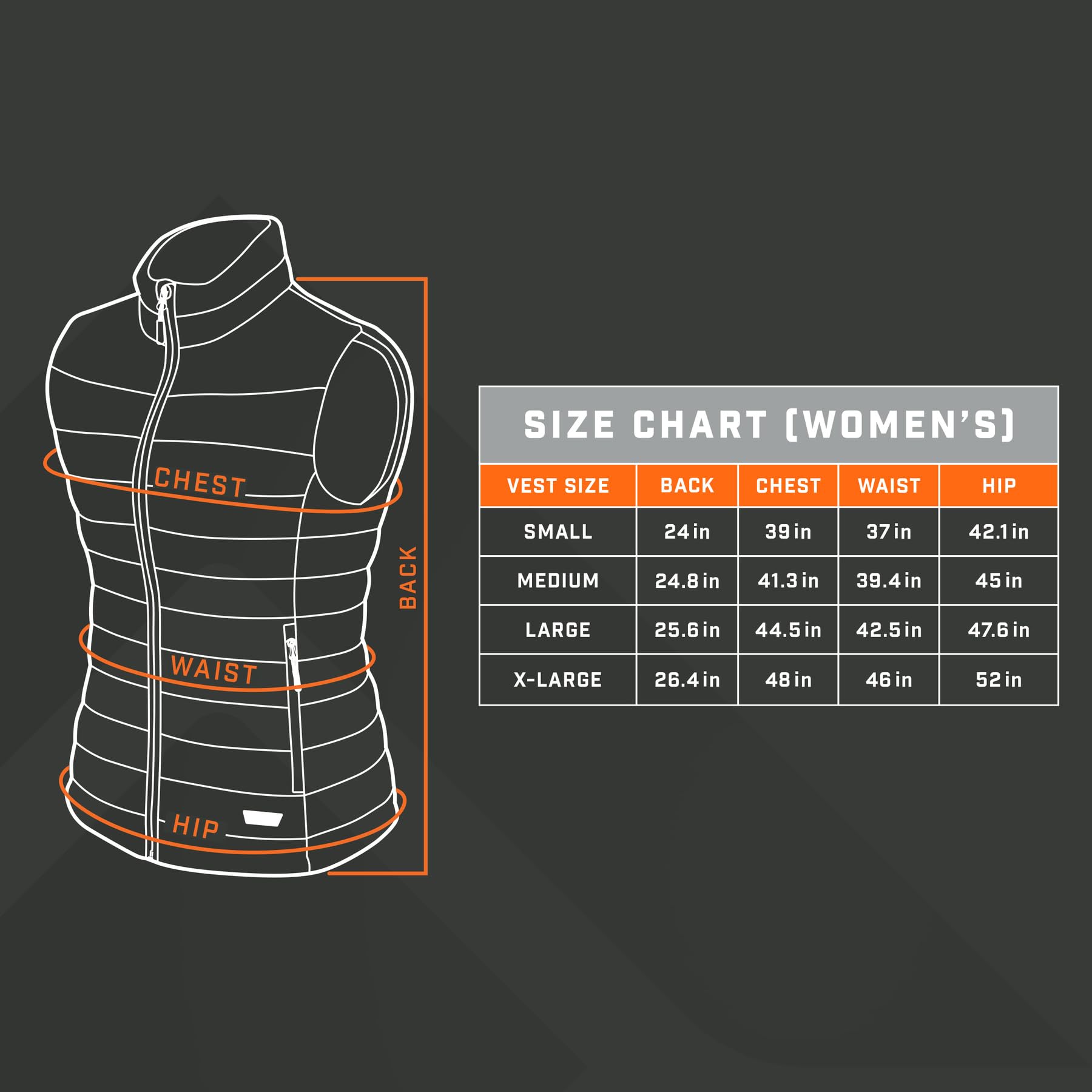 THAW Gilet riscaldato da donna, leggero, ricaricabile, con 3 zone di calore, impostazioni di calore regolabili, design isolante, ideale per lavoro all'aperto, escursionismo