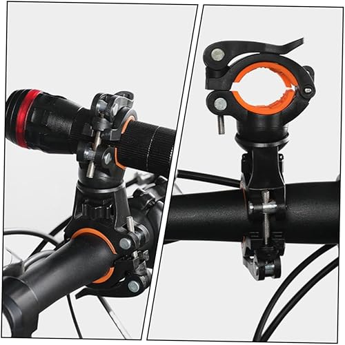 Miniatura 6 de Sosoport 1pc Bicycle Headlight Frame Flashlight Holder Universal Light Mounts Bike Flashlight Bracket Flashlight Support Simple Flashlight Mount