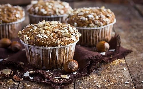 Miniatura 10 de Salvado de avena orgánico de Food to Live (sin OMG, cereales calientes crudos, con alto contenido de fibra, molido de avena con alto contenido de