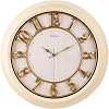 Emores 46 Cm Leaking Seconds Quiet Mechanism Decorative Wall Clock