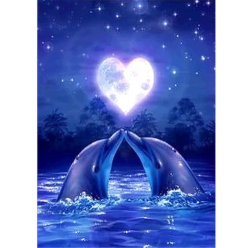Diamant painting 5D grand format 40x100 kit complet bricolage strass point de croix moderne