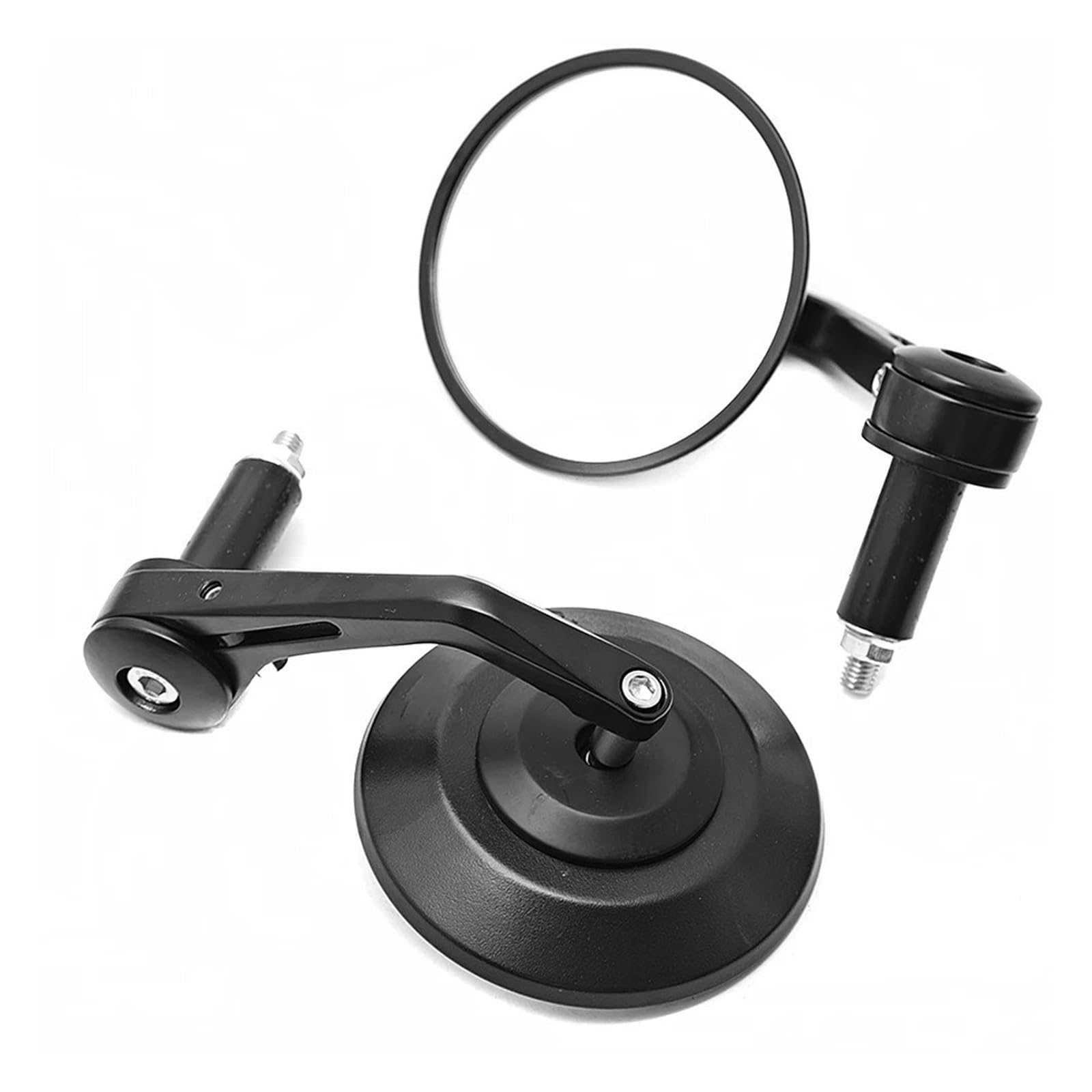 Espejo lateral de motocicleta para Aprilia SR 50 y Storm 125 retrovisor de manillar negro
